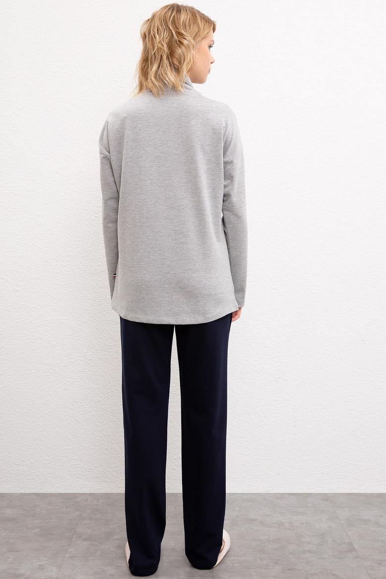 Kadın Gri Pijama - 50223314003