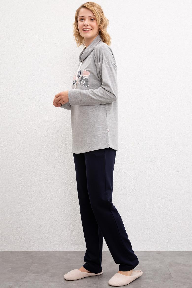 Kadın Gri Pijama - 50223314003