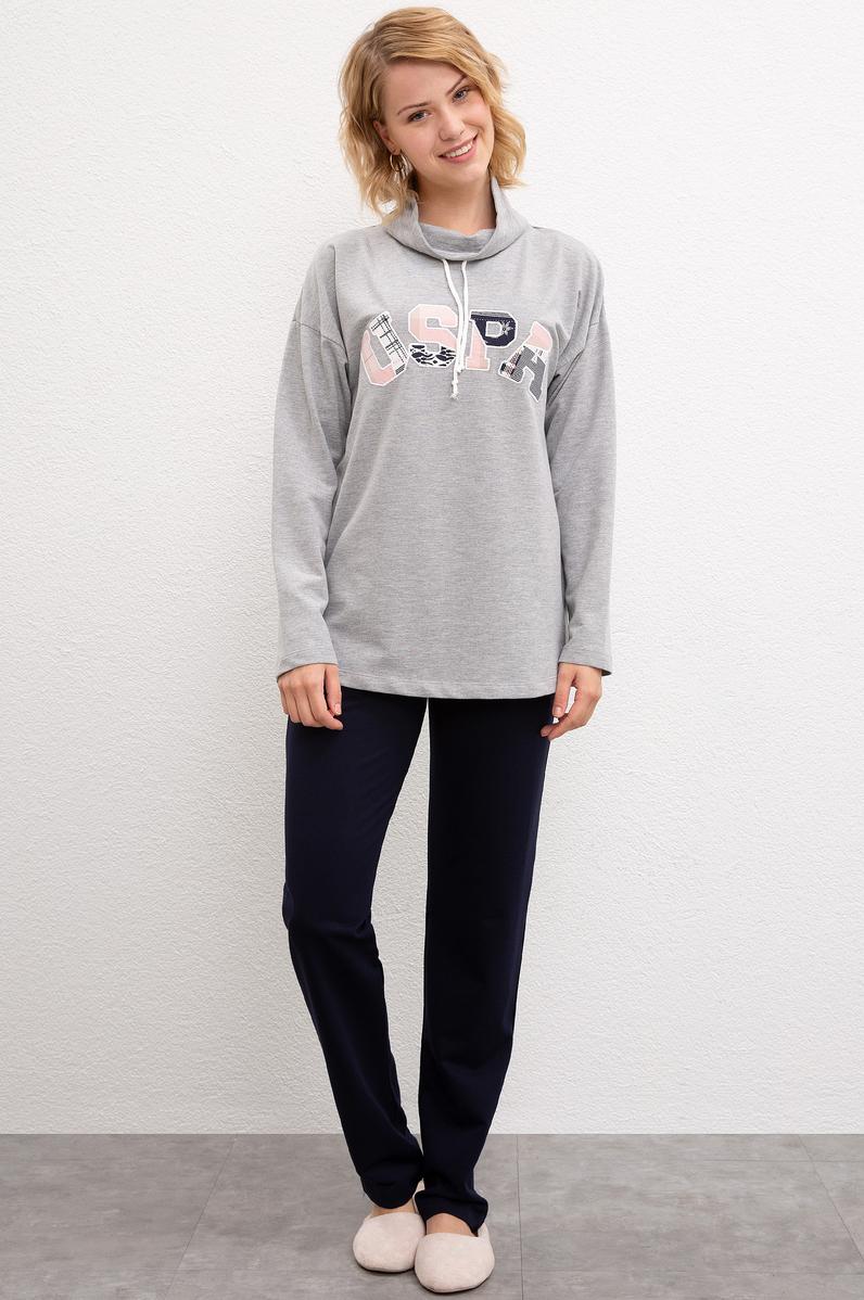 Kadın Gri Pijama