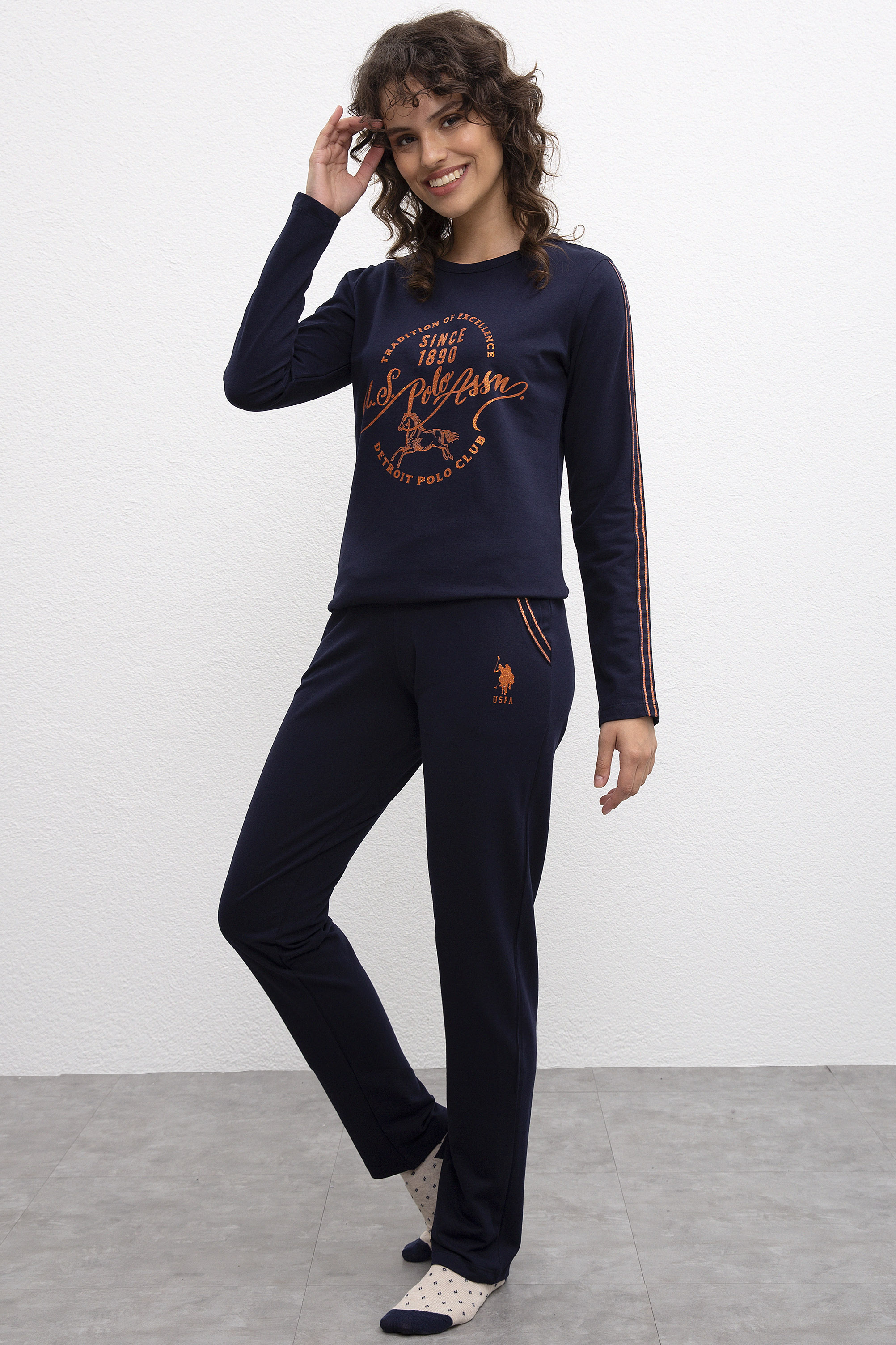 Kadın Lacivert Pijama - Image 2