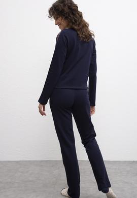 Kadın Lacivert Pijama - 50223308004