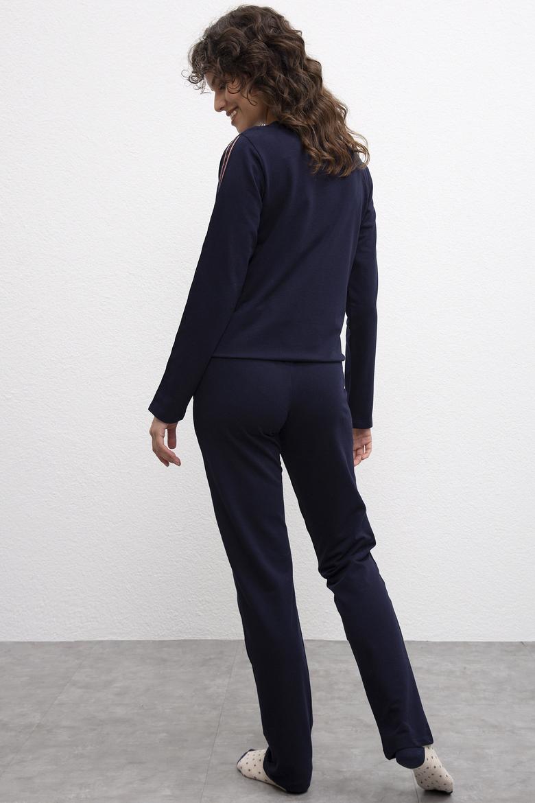 Kadın Lacivert Pijama - 50223308004