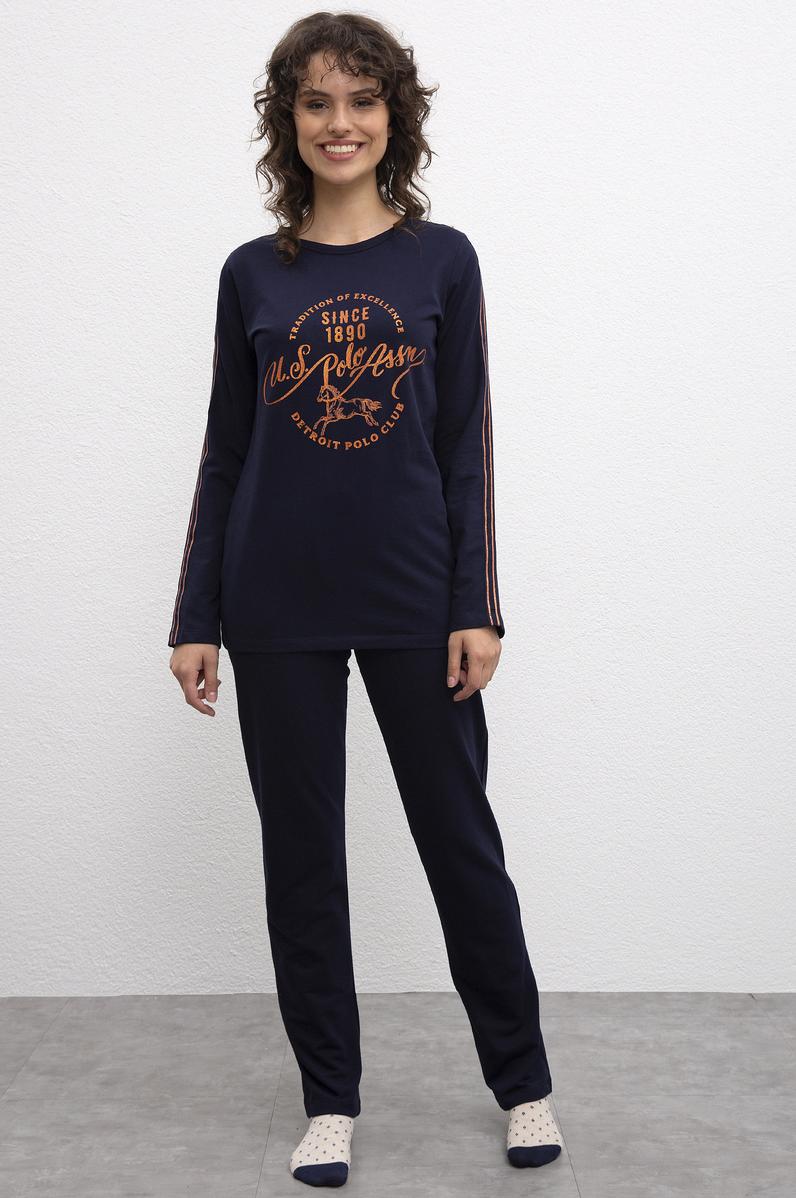 Kadın Lacivert Pijama