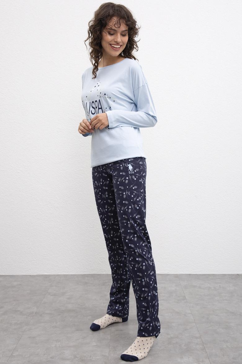 Kadın Mavi Pijama Takımı - 50223312009