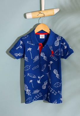 Erkek Çocuk Mavi Tişört - 50200230003