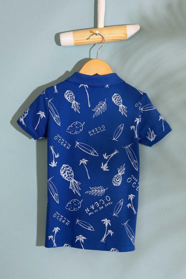 Erkek Çocuk Mavi Tişört - 50200230003