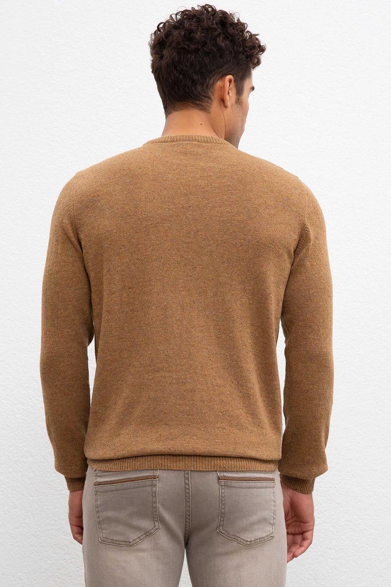 Erkek Camel Melanj Kazak - 50213779021