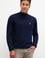 Erkek Lacivert Balıkçı Yaka Triko Kazak Basic