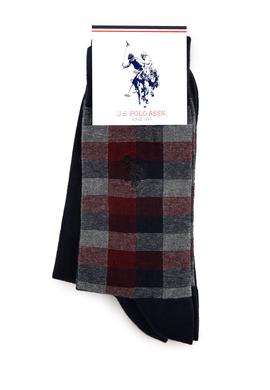 Erkek Bordo Çorap - 50212370001