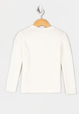 Kız Çocuk Beyaz Kazak - 50206079021