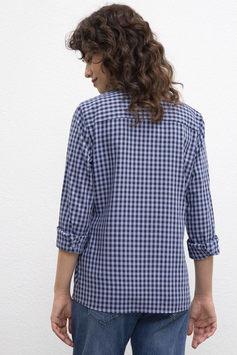 Kadın Mavi Gömlek - 50207940022
