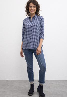 Kadın Mavi Gömlek - 50207940022