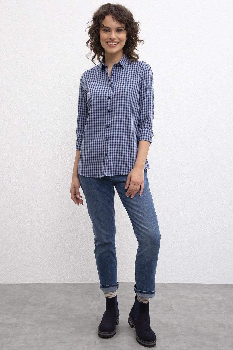 Kadın Mavi Gömlek - 50207940022
