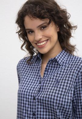 Kadın Mavi Gömlek - 50207940022