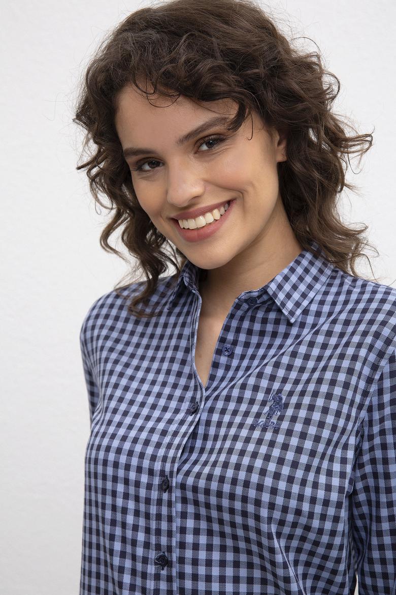 Kadın Mavi Gömlek - 50207940022