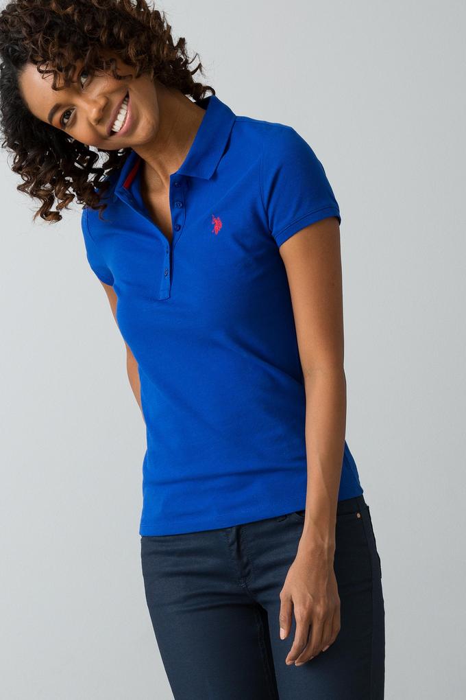 Kadın Saks Basic Tişört