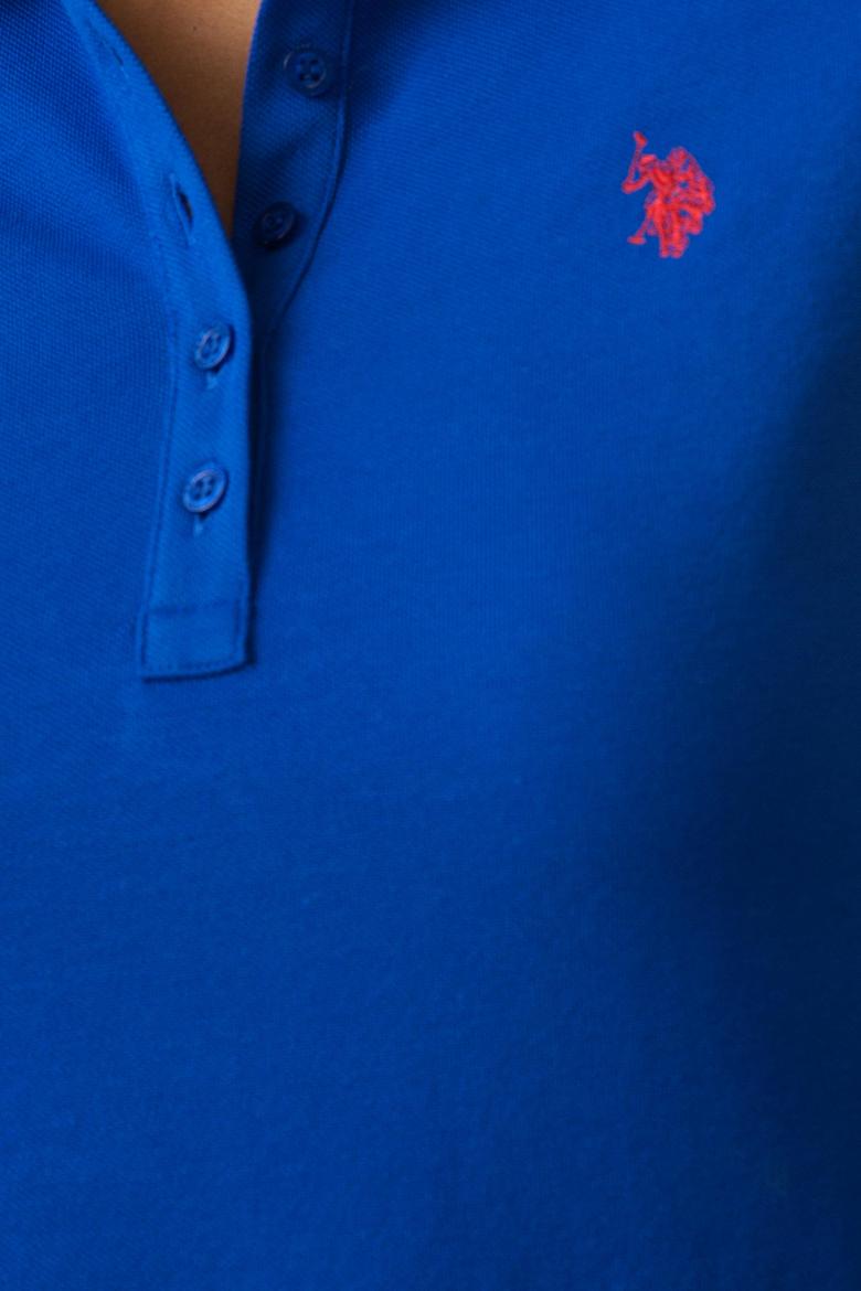 Kadın Saks Basic Tişört - 50189962024