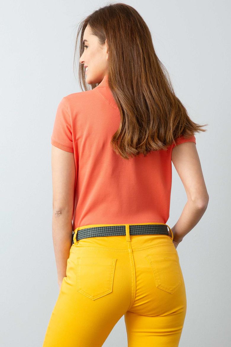 Kadın Somon Polo Yaka T-Shirt - 50198886209