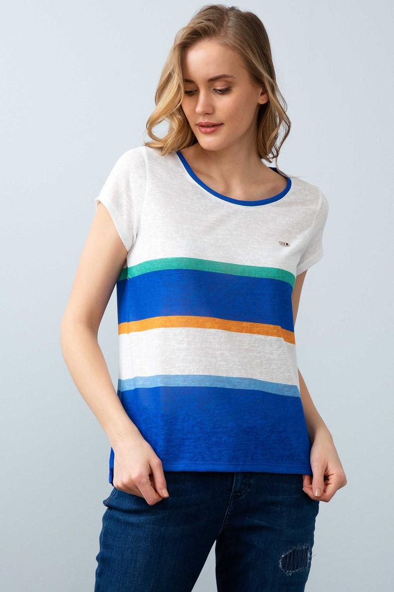 Kadın Beyaz Tişört