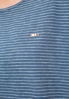 Kadın Lacivert Bisiklet Yaka T-Shirt - 50202759005