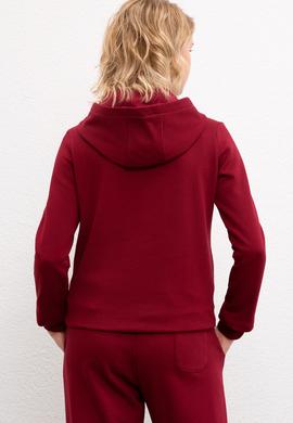 Kadın Kırmızı Sweatshirt Basic - 50232090063
