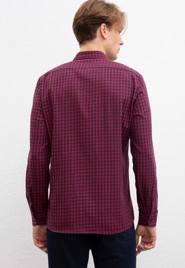 Erkek Bordo Gömlek - 50208722001