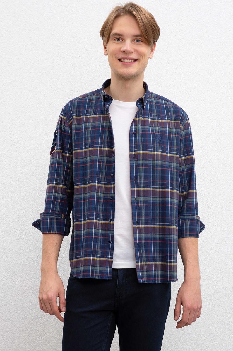 Erkek Lacivert Gömlek