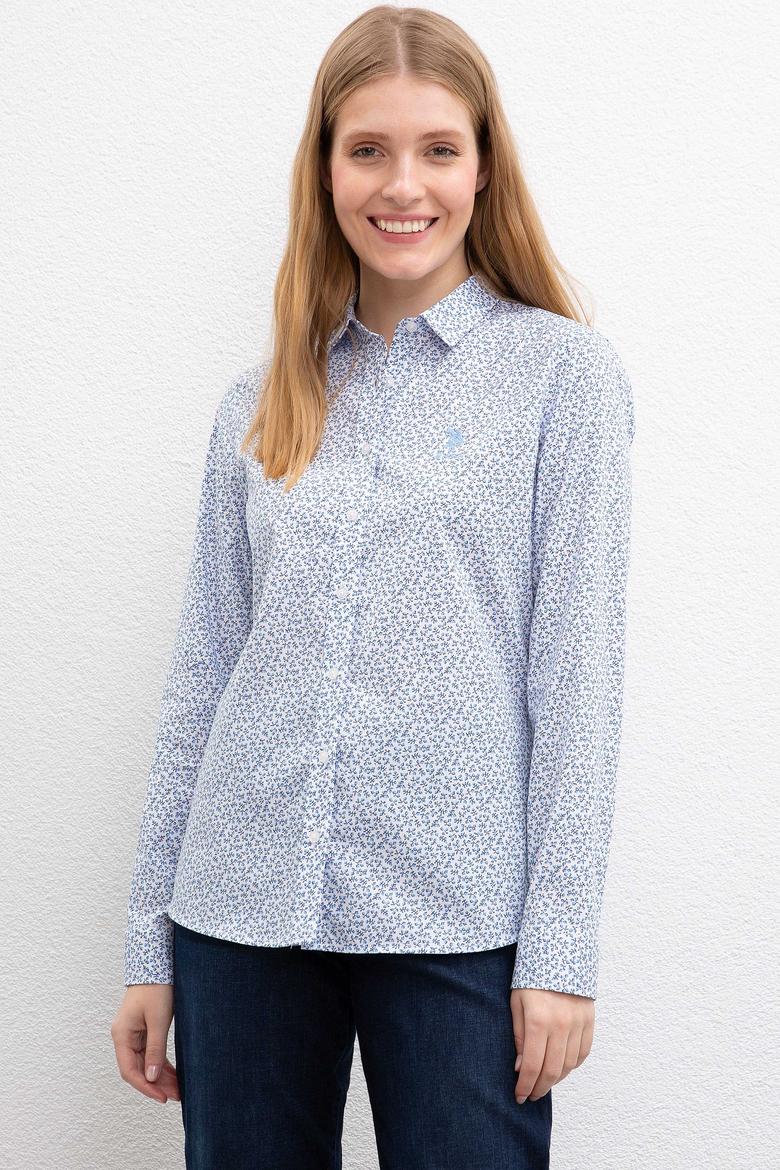 Kadın Mavi Gömlek