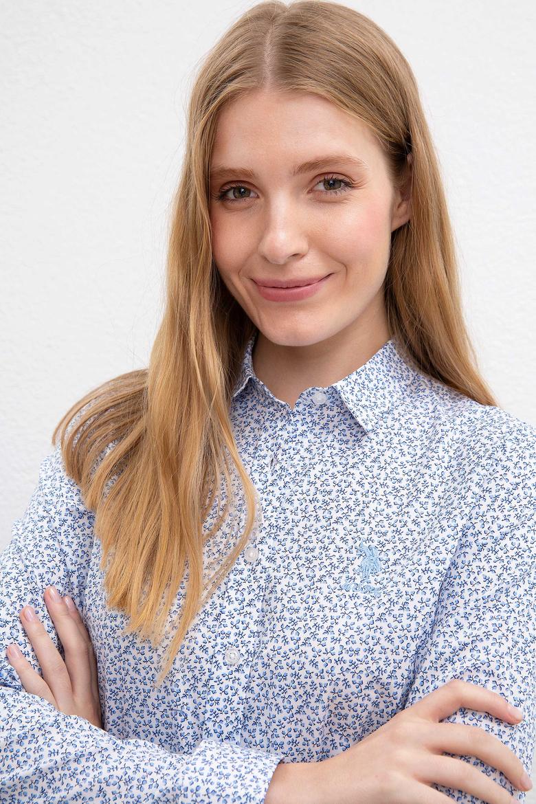 Kadın Mavi Gömlek - 50219970022