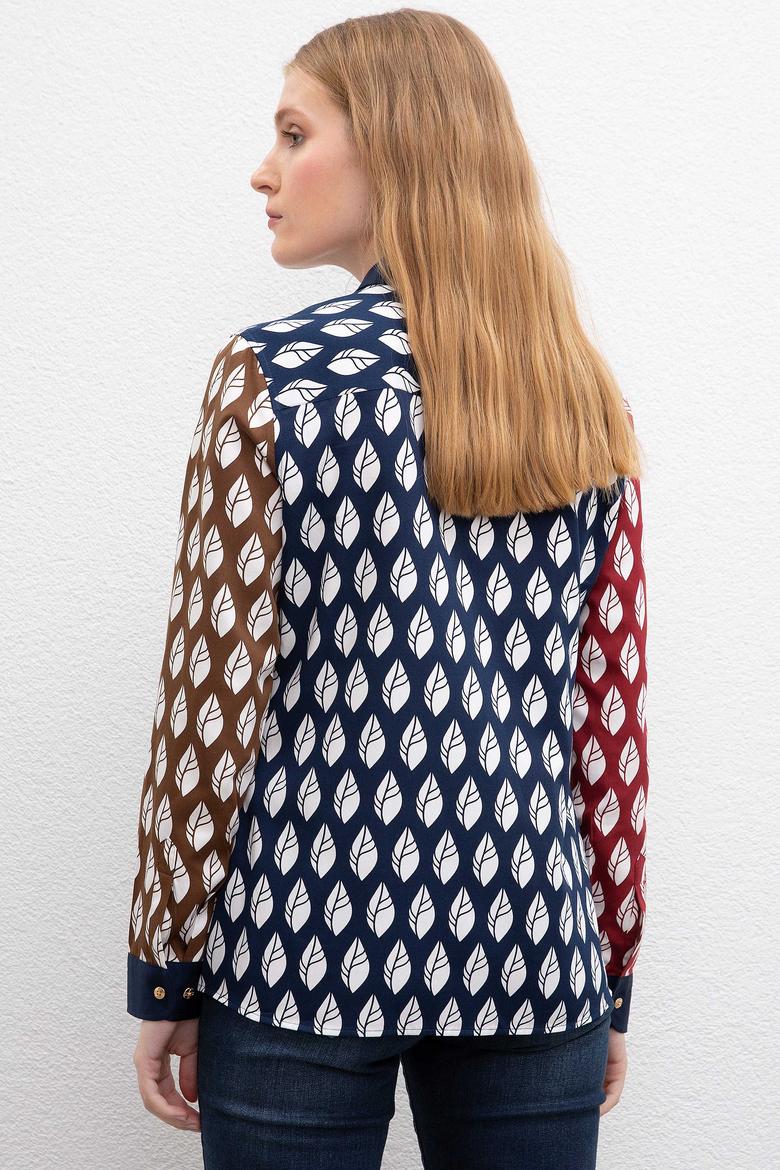 Kadın Lacivert Gömlek - 50207161003