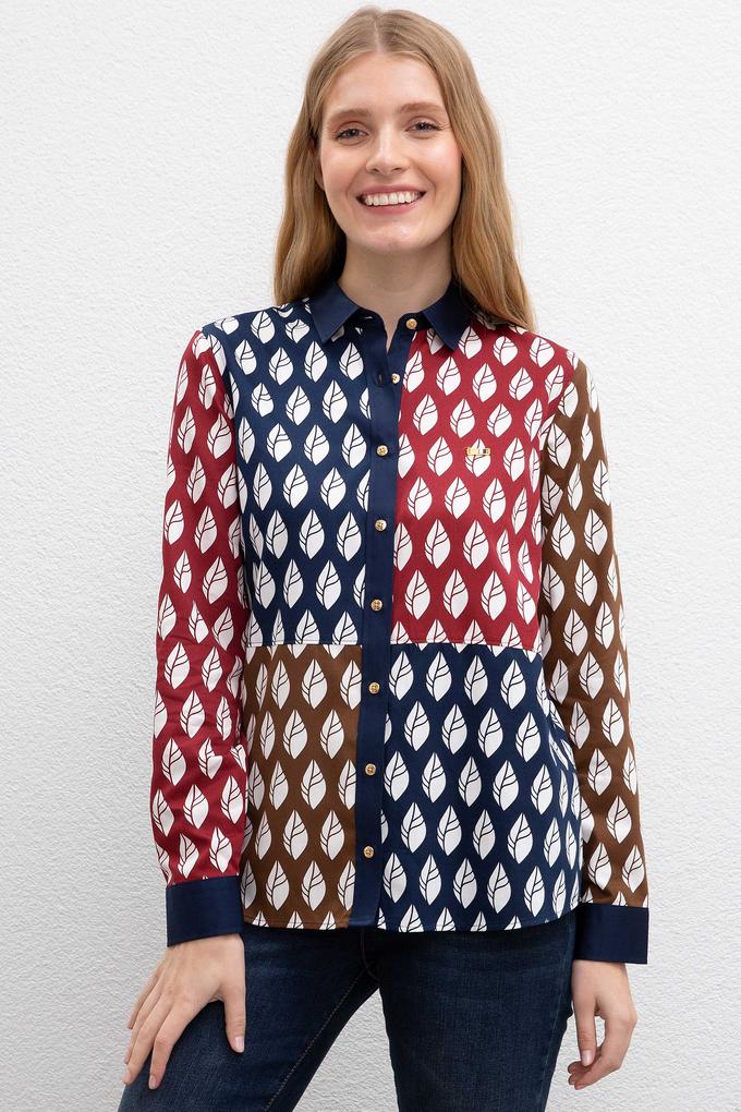 Kadın Lacivert Gömlek