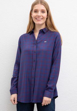 Kadın Lacivert Gömlek - 50207166006