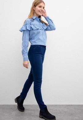 Kadın İndigo Pantolon - 50209463063