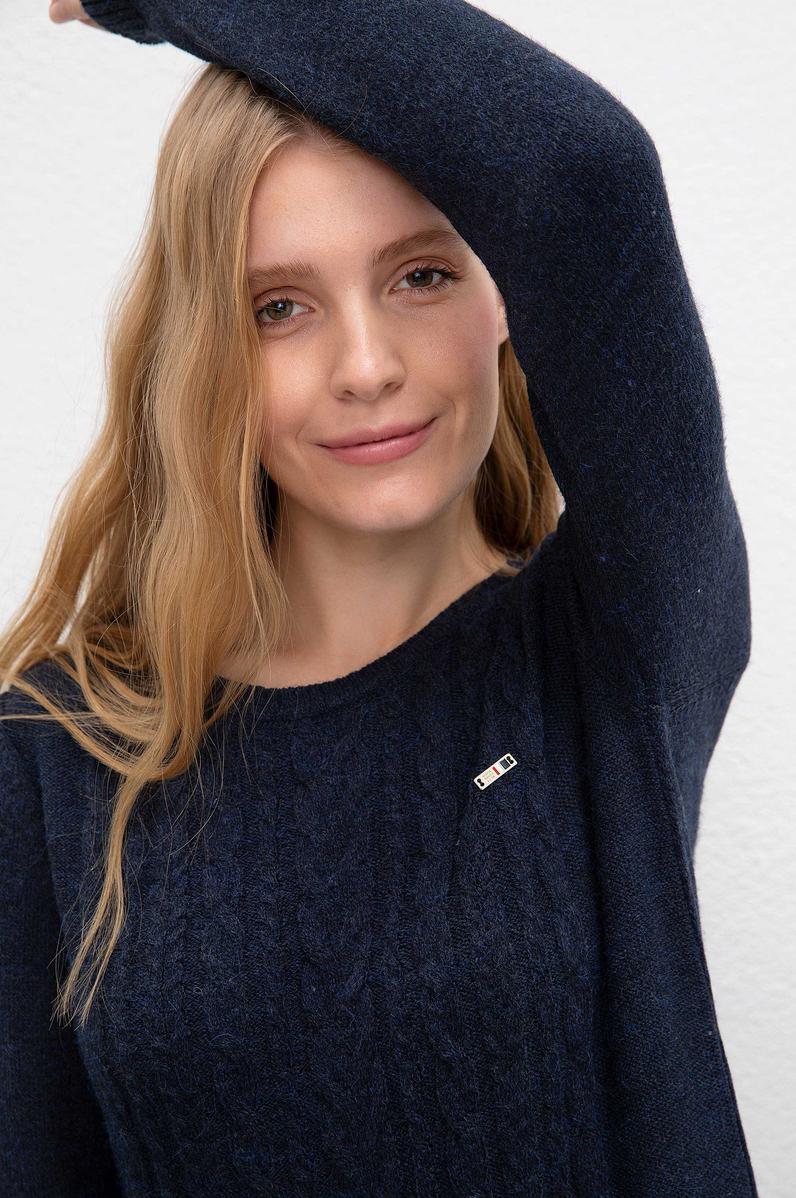 Kadın Lacivert Kazak