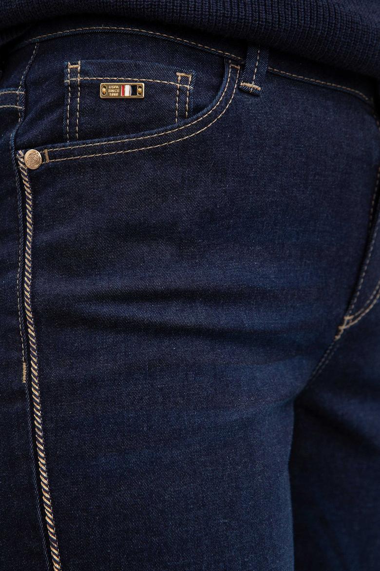 Kadın Koyu Mavi Jean Pantolon - 50209330001
