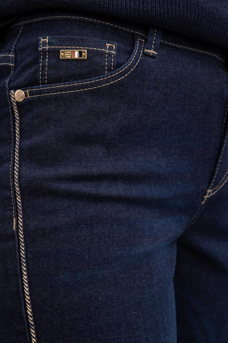 Kadın Koyu Mavi Jean Pantolon