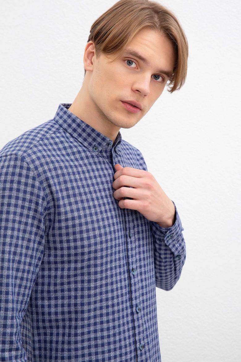 Erkek Lacivert Gömlek - 50207866001