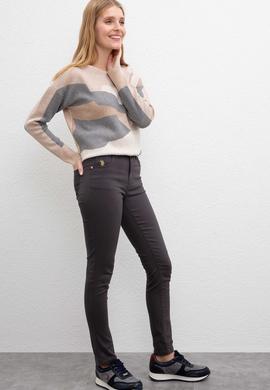 Kadın Antrasit Pantolon - 50214037015