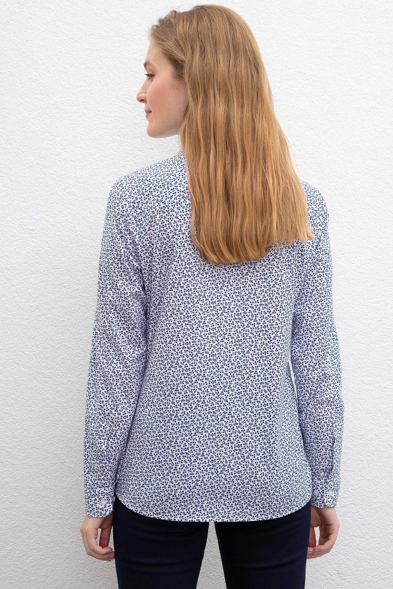 Kadın Lacivert Gömlek - 50219970015
