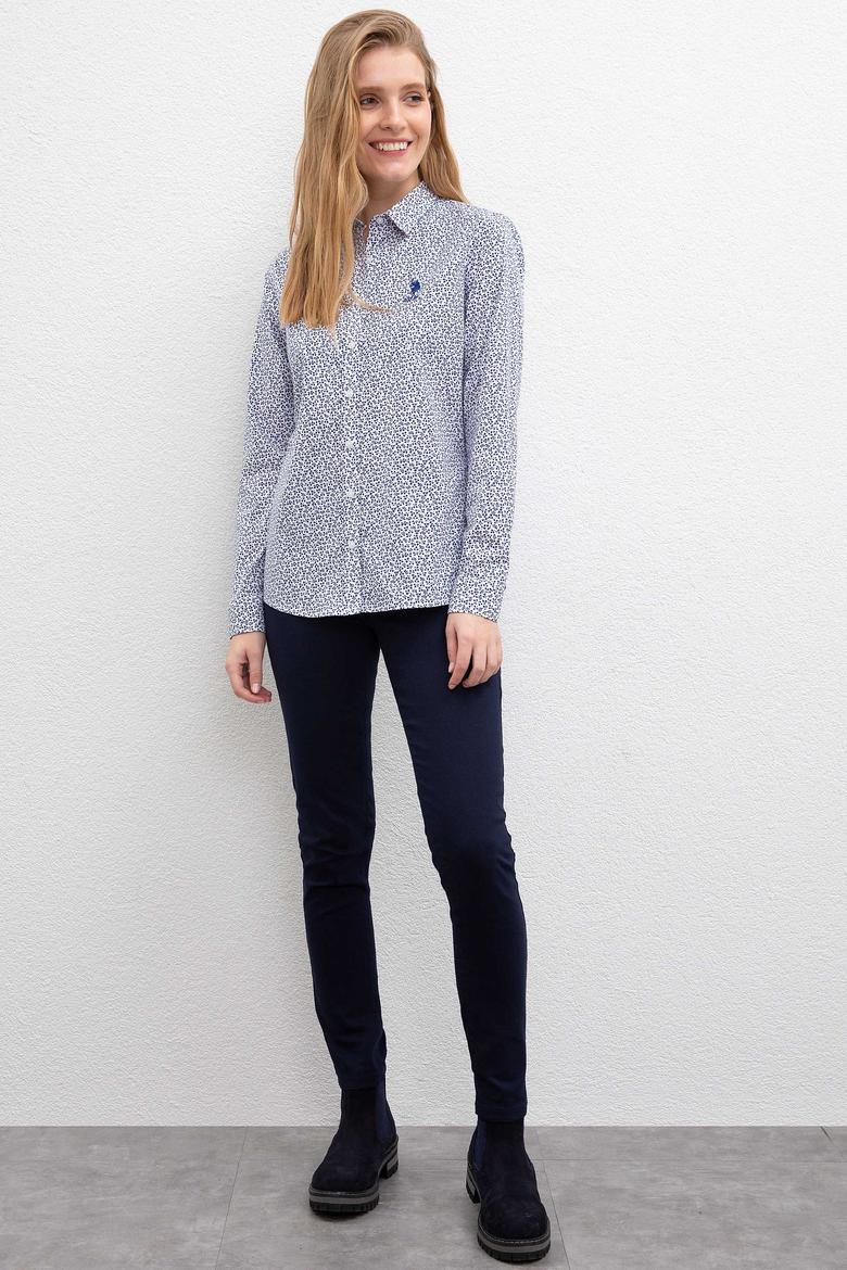 Kadın Lacivert Gömlek - 50219970015