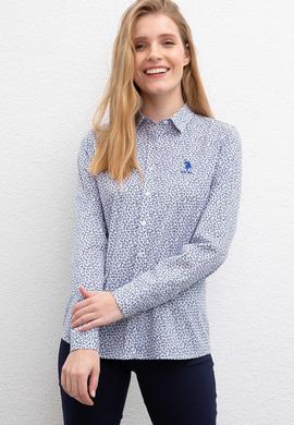 Kadın Lacivert Gömlek - 50219970015