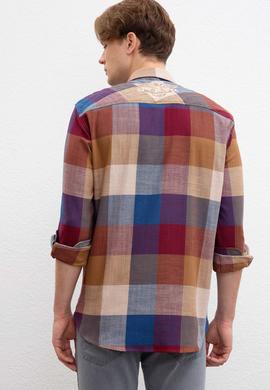 Erkek Bordo Gömlek - 50207290010