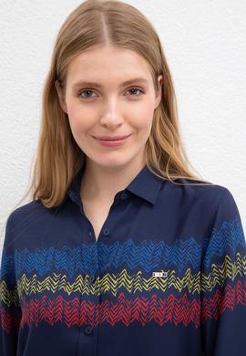 Kadın Lacivert Gömlek - 50207967012