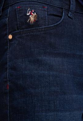 Kadın Mavi Jean Pantolon - 50209490001