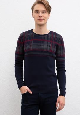 Erkek Lacivert Kazak - 50207674007