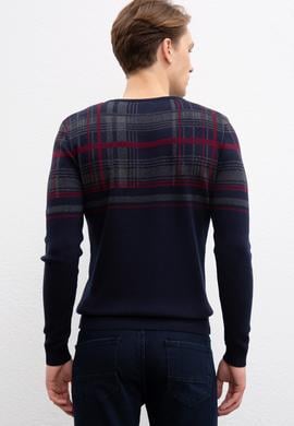 Erkek Lacivert Kazak - 50207674007