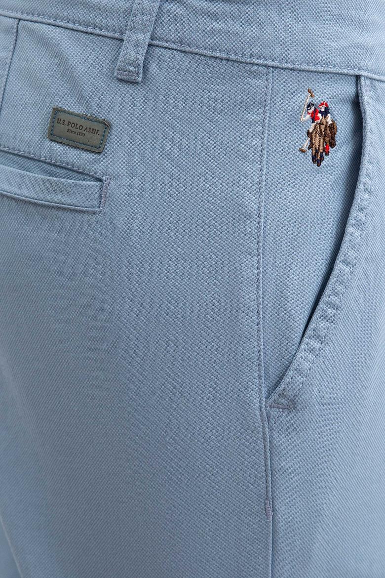 Erkek Açık İndigo Kanvas Pantolon - 50198852081