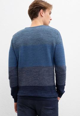 Erkek Lacivert Kazak - 50207644009