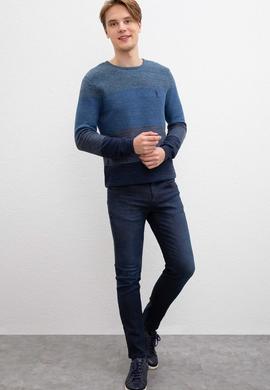 Erkek Lacivert Kazak - 50207644009