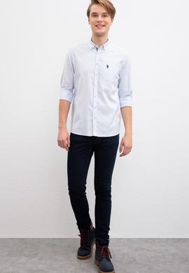 Erkek Mavi Gömlek - 50208179001